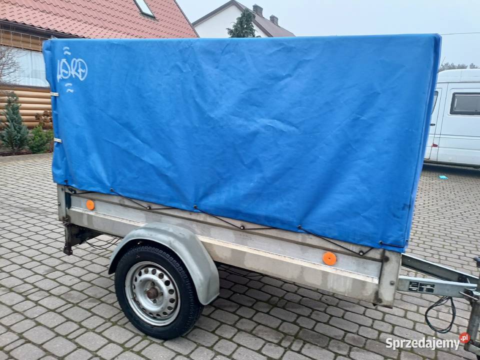 Przyczepa lekka STEMA DMC 700 plandeka dokumenty