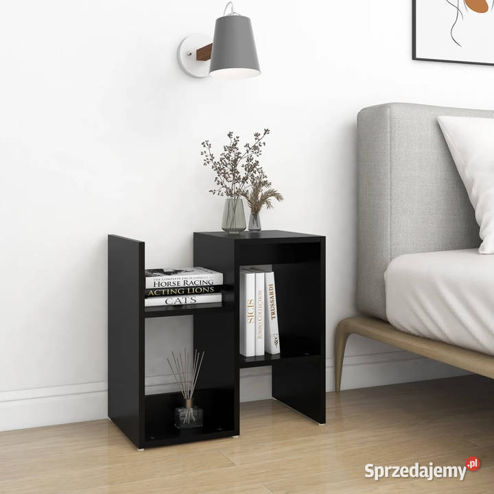 Szafka nocna czarna 50x30x515 materiał Warszawa