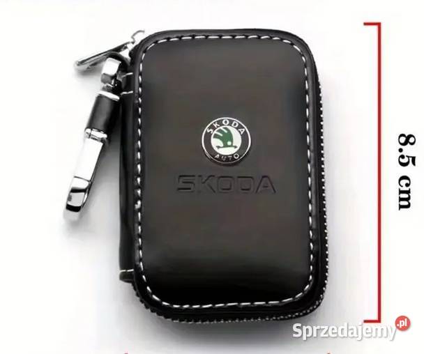 SKODA BRELOK ETUI NA KLUCZYKI SKÓRA CHROM Skarżysko-Kamienna sprzedam