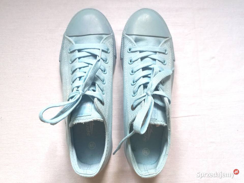TRAMPKI damskie Niebieskie r 375 Sprandi NOWE Obuwie sportowe Białystok