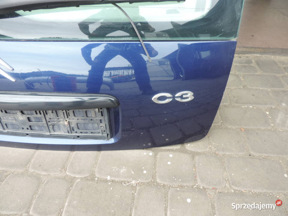 CITROEN C3 I KPUD KLAPA TYŁ BAGAŻNIKA SZYBA Rok produkcji 2004 Nowy Sącz