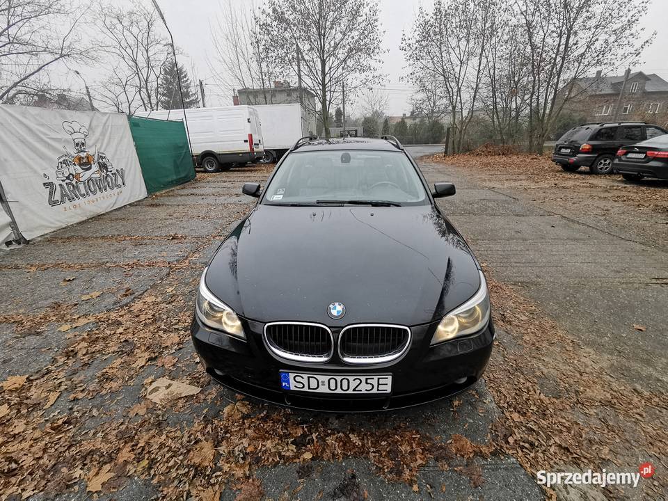 BMW 530D E61 218 alufelgi 19 xenon panorama Dąbrowa Górnicza sprzedam
