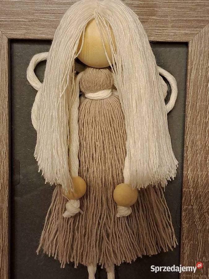 Makrama aniołek beżowy Wrocław