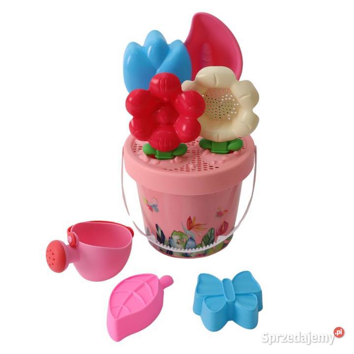 zabawki do piaskownicy Kwiatki różowy Kraków