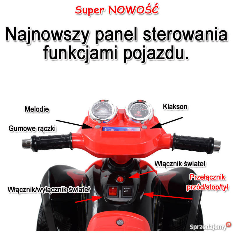 NAJNOWSZY OLBRZYMI QUAD SPORT MIĘKKIE KOŁA