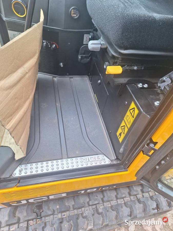 Minikoparka JCB 19c1 model 2025 60h pracy Miłakowo sprzedam