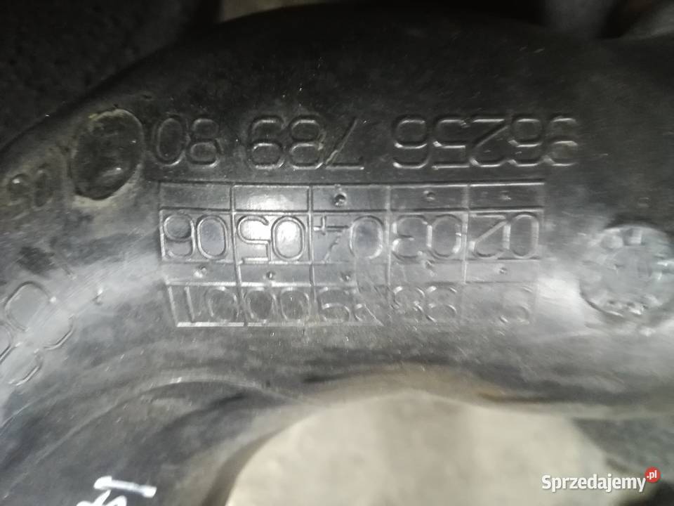 Wąż rura dolot powietrza peugeot 206 9625678980 Przewody, mocowania i uszczelki Mieleszyn