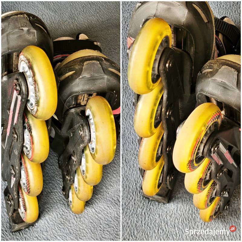 Rolki Rollerblade regulowane rozmiar 36 40 łódzkie Piotrków Trybunalski sprzedam