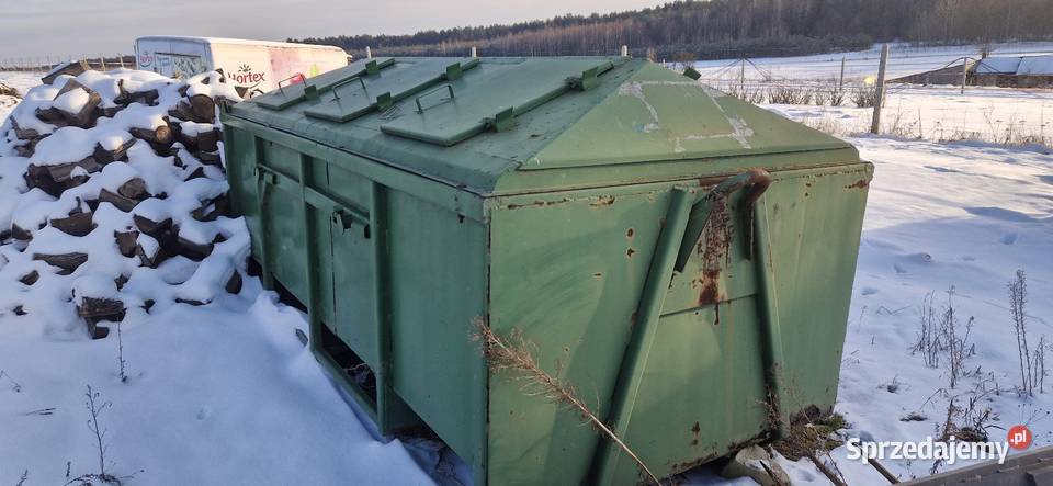 Kontener hakowy kp7 śmietnik Magazynowanie Czarnystok