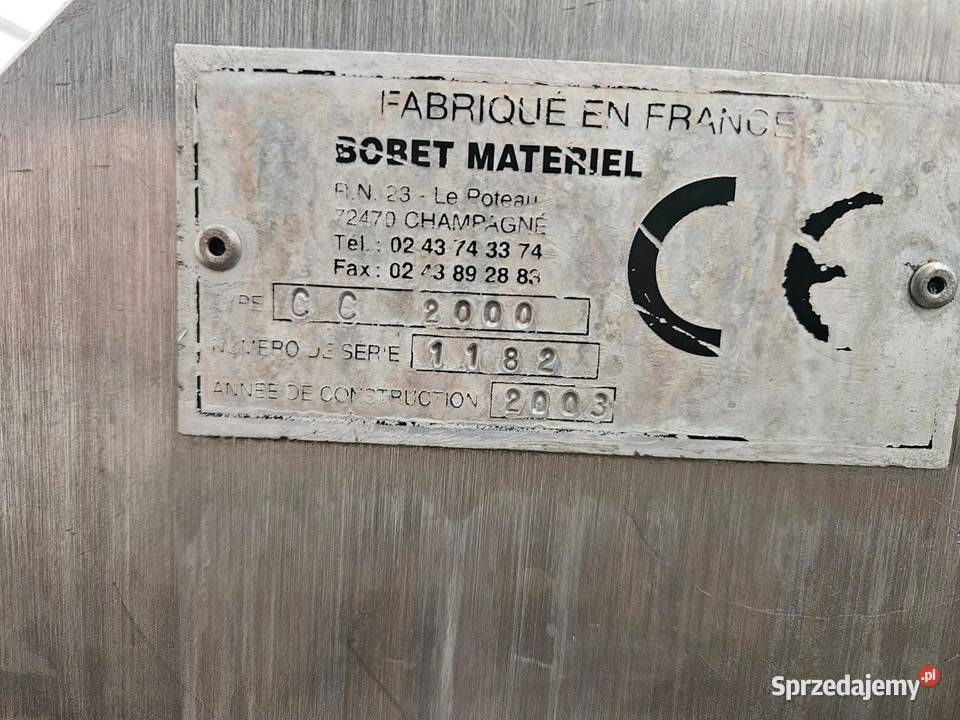Stacja higienyBramka sanitarna Bobet Materiel Krotoszyn