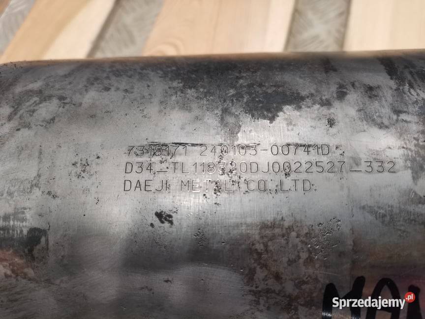 Manitou MLT 733 Filtr cząstek stałych DPF Deutz Wilkowo