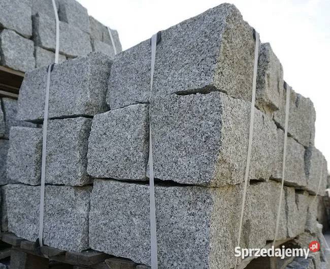Kamień Murowy Granitowy 402020 Szary Granit zewnętrzne Warszawa sprzedam