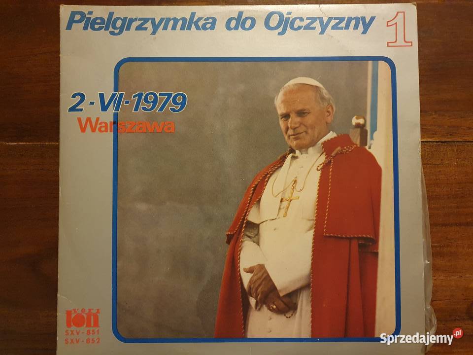Jan Paweł IIPielgrzymka do ojczyzny 1 mazowieckie Warszawa sprzedam