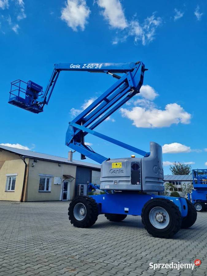 Podnośnikprzegubowy Genie Z6034 udźwig 227 wys Rok produkcji 2008 małopolskie
