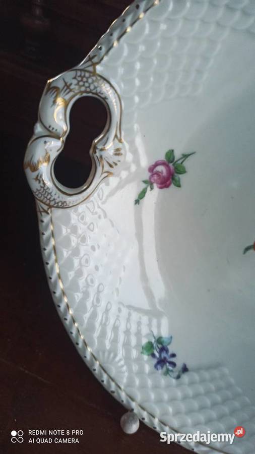 Patera BG Kbenhavn Made in Denmark Syg 19521958 Porcelana i szkło Gdańsk