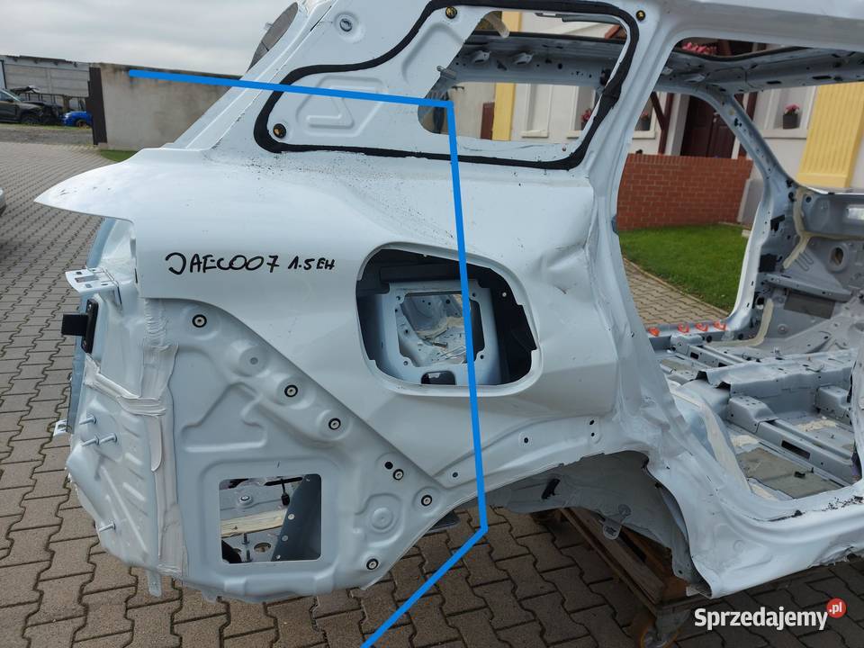 Jaecoo 7 PHEV 2025r pas tylny podłoga bagażnika osobowe