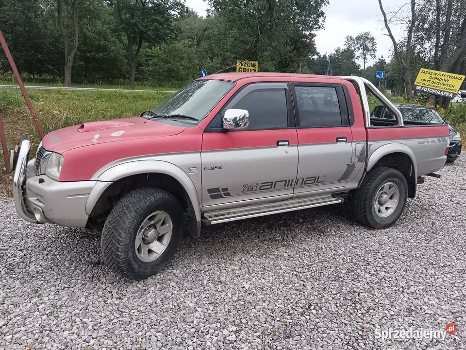 Mitsubishi L200 4x4 do lasu myśliwego wersja UK Tarnów