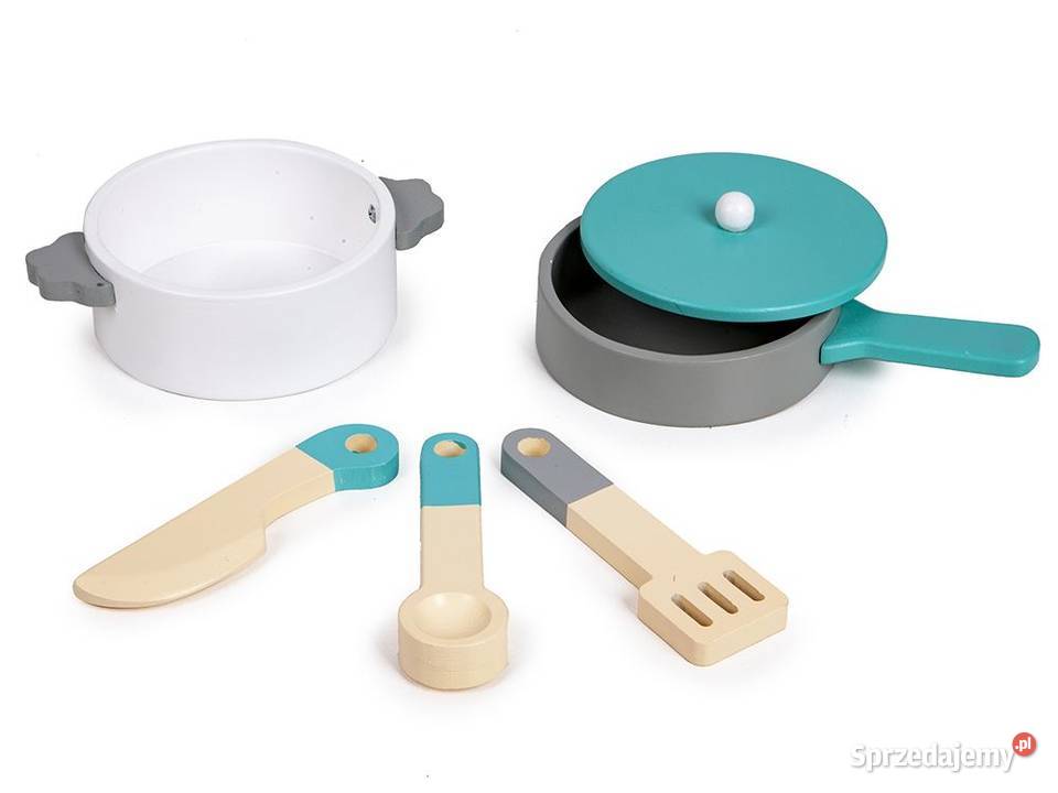 Drewniana kuchnia XXL z pralką dzieci Ecotoys podlaskie Bielsk Podlaski