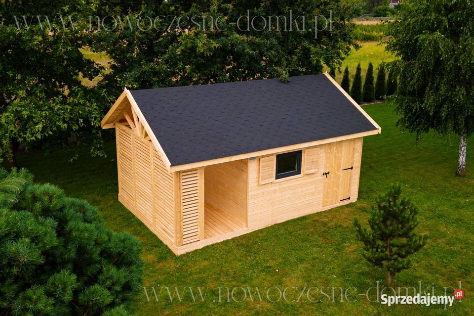 Domek Ogrodowy Na Działkę Leon 2 4x6 Producent Kołobrzeg