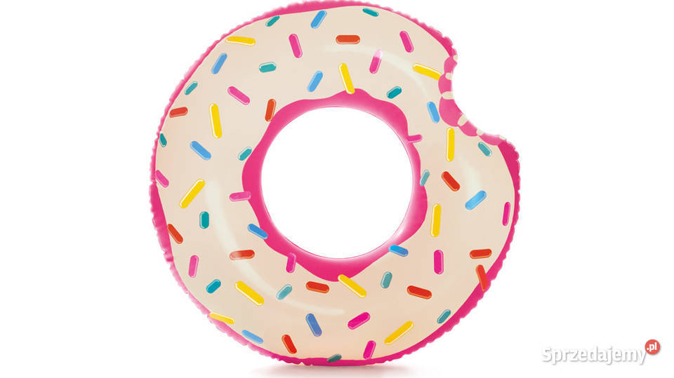 Dmuchane Koło do pływania Donut Intex 56265 Akcesoria basenowe Bydgoszcz