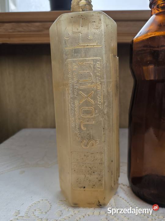 Stare Butelki PRL Motoryzacyjne Olej Samochodowy podkarpackie Dębica sprzedam