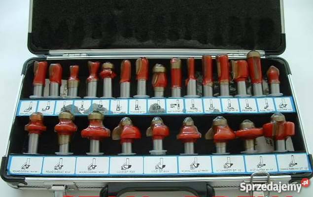 Zestaw 24 frezów Mojusz