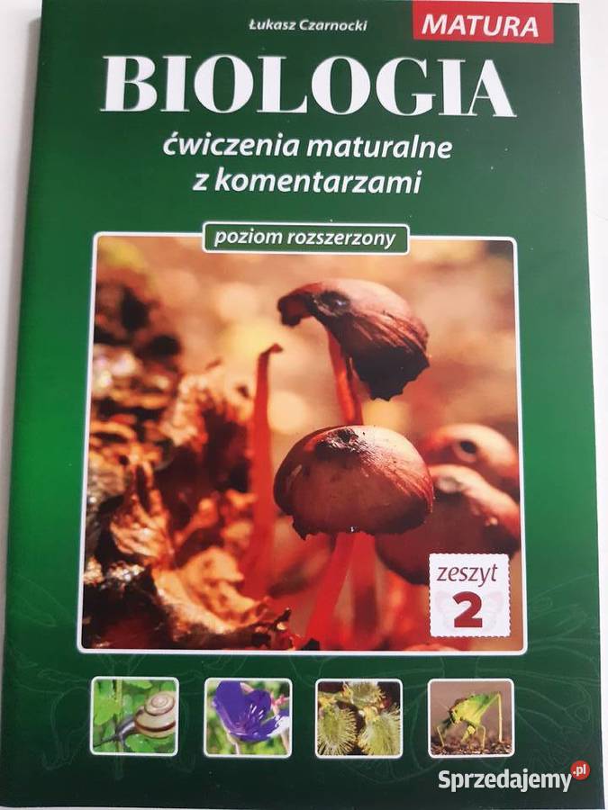 Biologia ćwiczenia maturalne z komentarzami Warszawa sprzedam