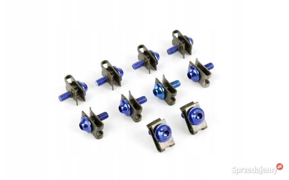 ŚRUBA 10 M6 DO OWIEWKI MOTOCYKLA GRANATOWE śląskie Sosnowiec sprzedam