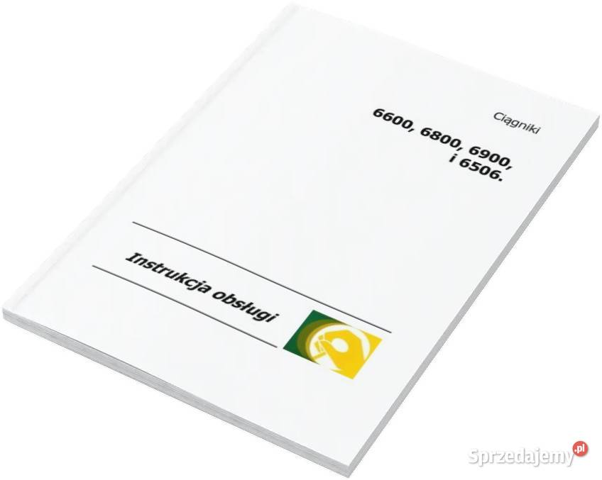 Instrukcja obsługi JOHN DEERE JD 6506 wielkopolskie Szamotuły
