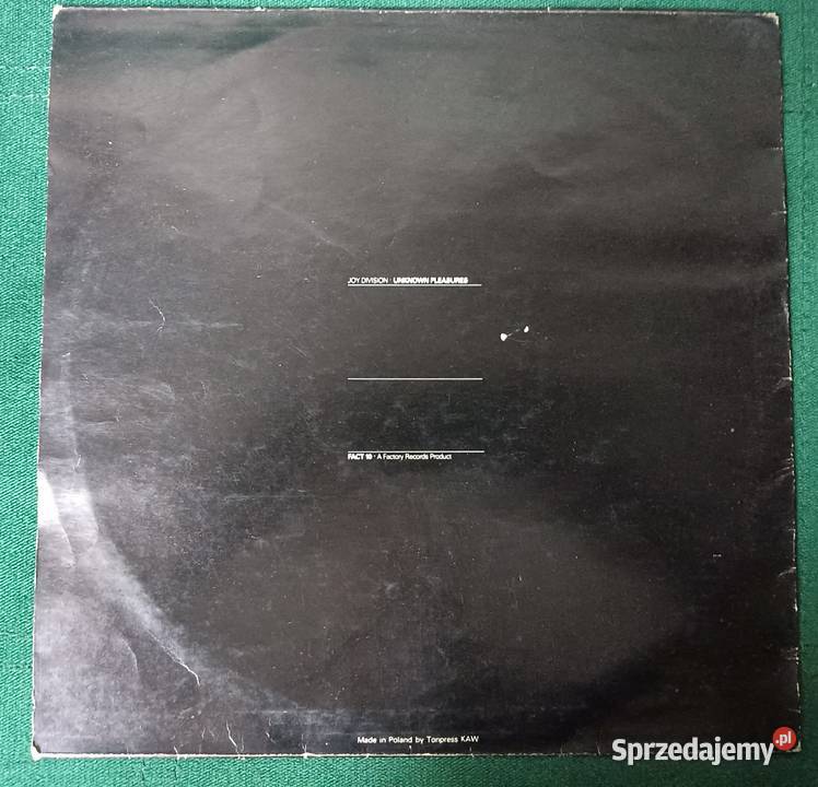 Płyta Kolekcjonerska winylowa Joy Division Zbylitowska Góra