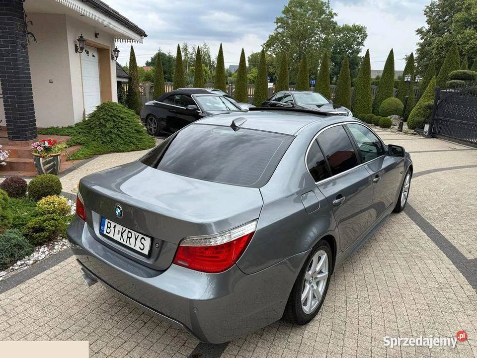 BMW Seria 5 E60 Sedan modelowy 2008 Benzyna Krotoszyn