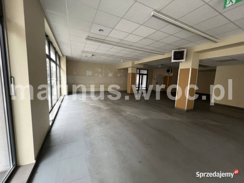Na wynajem lokal połozony na parterze na dolnośląskie Wrocław