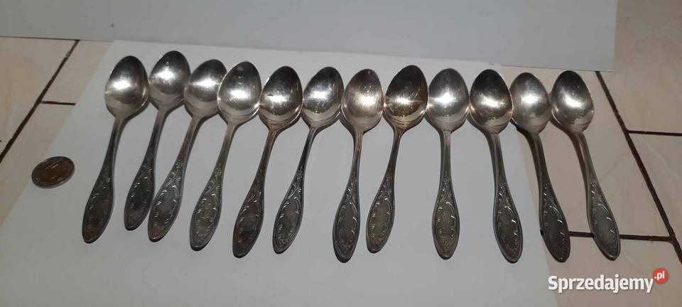 sztućce łyżeczki plater nie czyszczoneK15 Warszawa