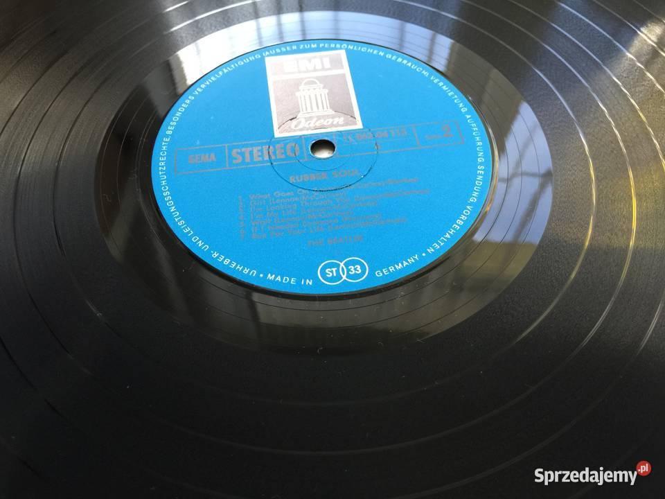 THE BEATLES Rubber Soul stereo ODEON Winyl 1972 dolnośląskie Wrocław