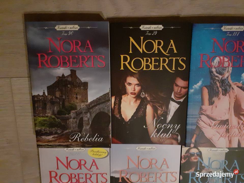 Nora Roberts 8 tomow śląskie