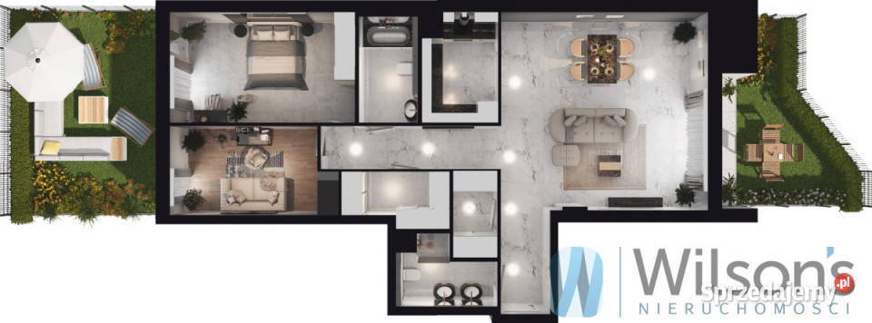Mieszkanie Piastów Stanisława Bodycha 9911m2 3 99.11m2
