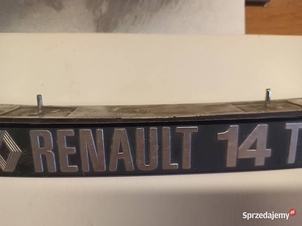 Renault 14 TL emblemat znaczek ORYGINAŁ lata opolskie Nysa
