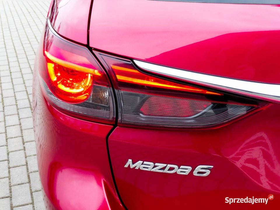 Mazda 6 2018r BLIS GPS PodgrzFoteleKierownica 2191cm3 Kraków