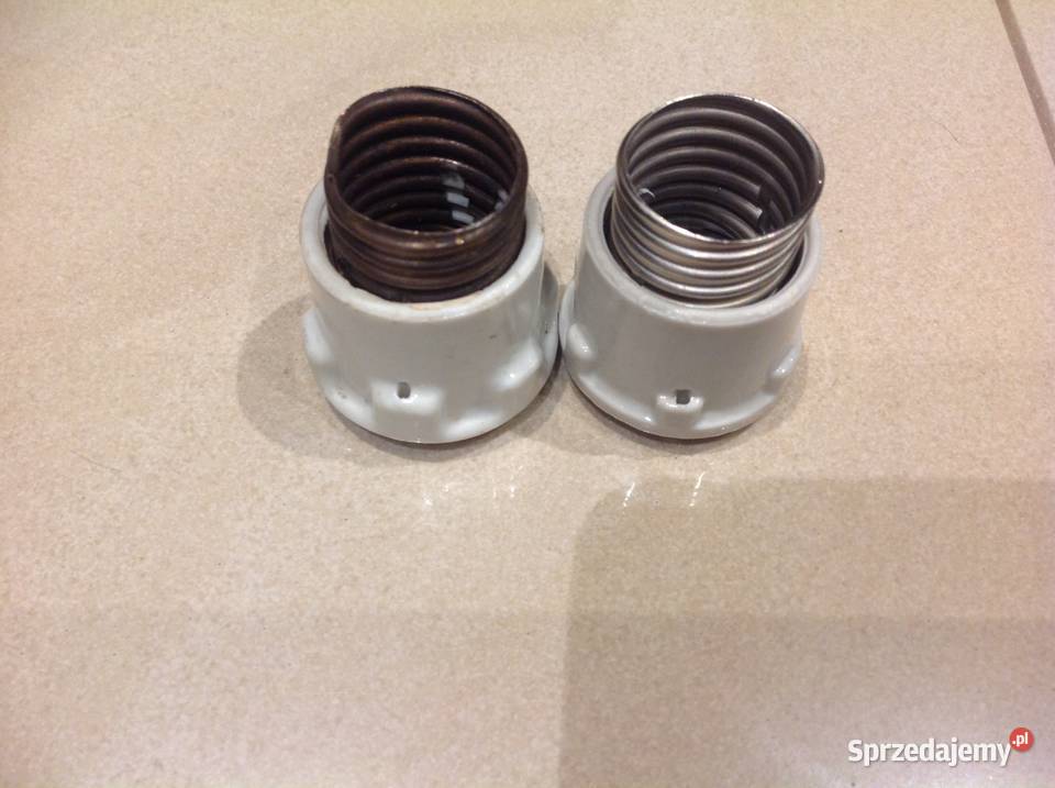 Stare Oprawki Porcelanowe do Bezpieczników lubuskie Nowa Sól