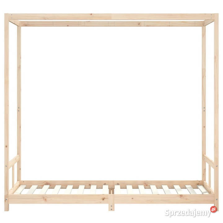 Rama łóżka dzieci 80x200 drewno sosnowe WM834519 Warszawa sprzedam