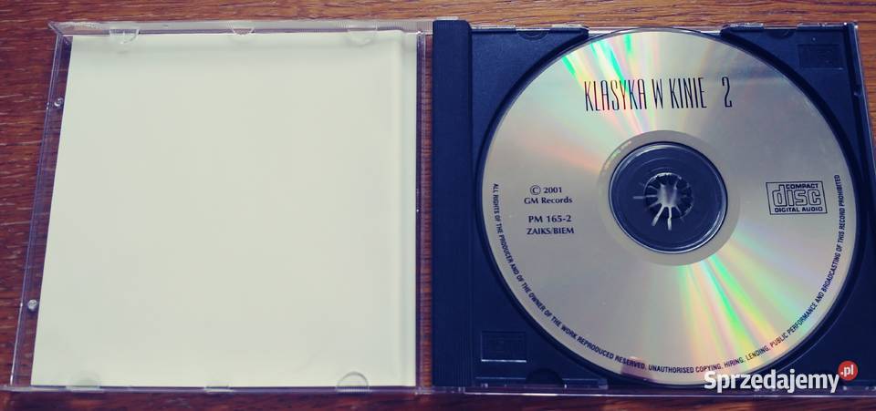 Klasyka w kinie 2 Various CD CD Milanówek