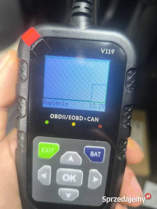 Skaner OBD2 V119 z polskim menu nowy test Wrocław sprzedam