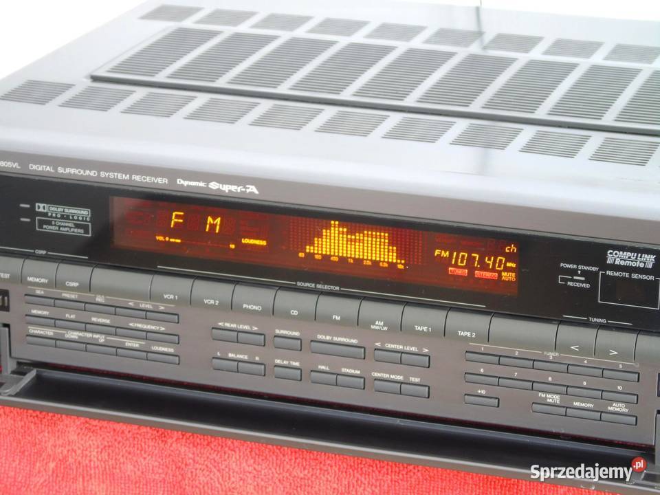 Amplituner JVC RX805 korektor graficzny 320 wat podkarpackie Jasło