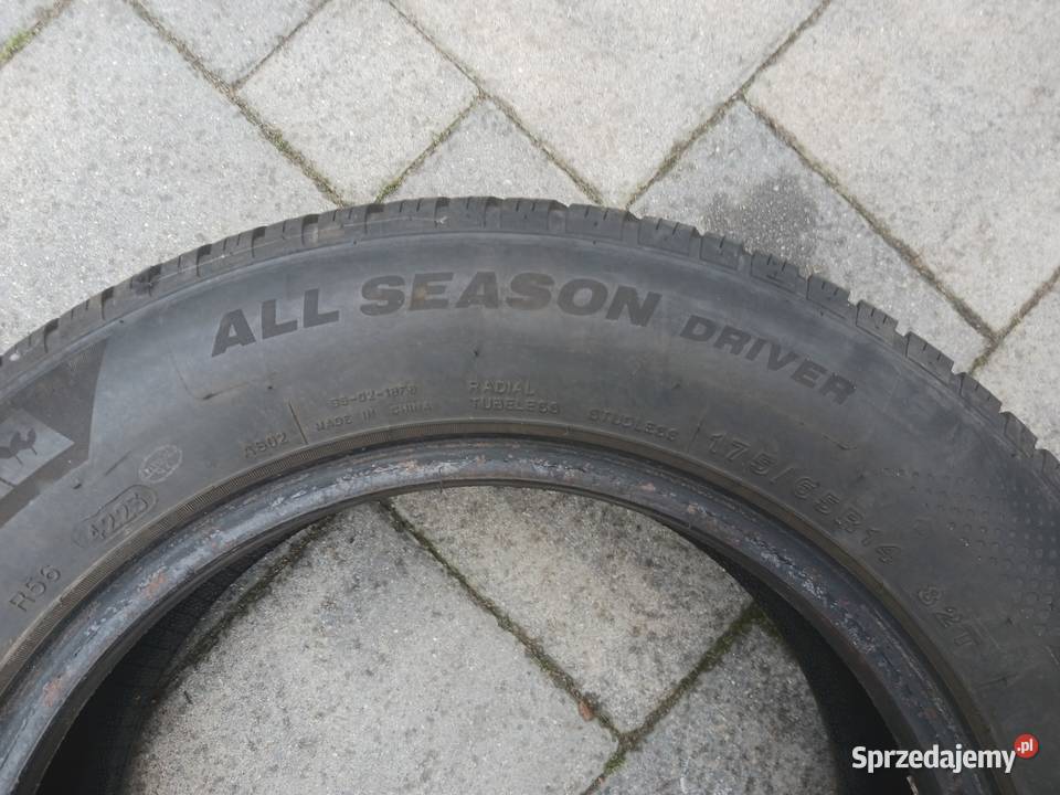 Opony WIELOSEZONOWE IMPERIAL ALLSEASON 17565 R14 mazowieckie