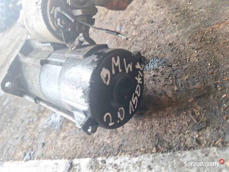 Rozrusznik Bmw E46 20D 150 osobowe Części samochodowe Wisznice