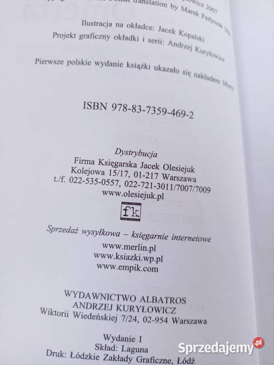 Puzo książki Omerta księgarnia Praga Warszawa miękka
