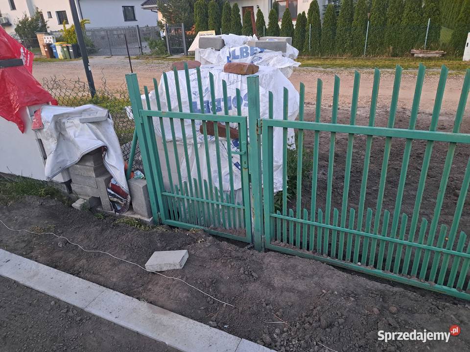 Sprzedam bramę wjazdową z Furtka Pozostałe Pabianice sprzedam