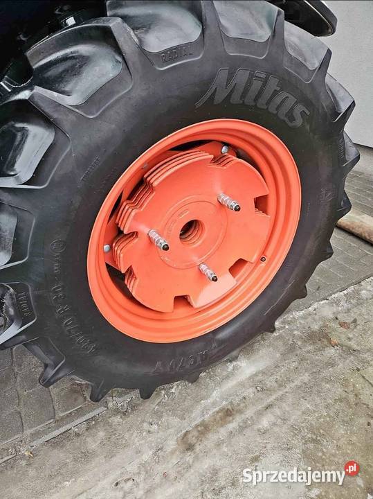 Opony rolniczej Mitas z felgami komplet mazowieckie Sanniki