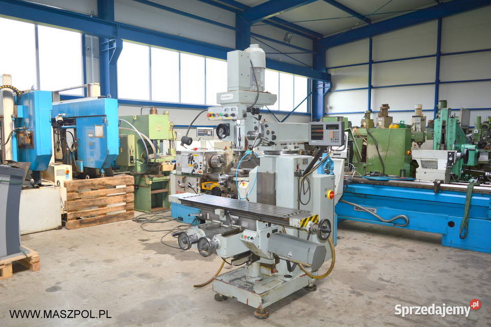 Frezarka narzędziowa konsolowa FNK 2 R AMKOVO Produkcja Biznes i Przemysł Głowno