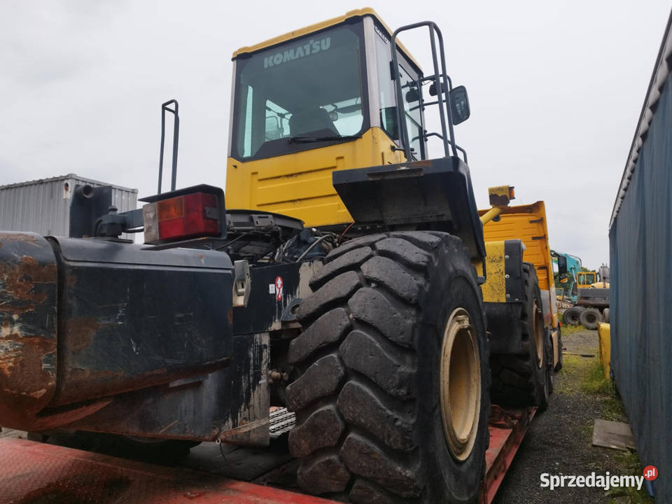 Ładowarka Komatsu WA380 kabina mosty siłowniki Strzyżew
